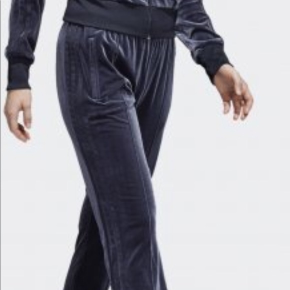 velvet training pants